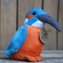 ijsvogel knuffel - ca. 12 cm