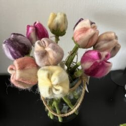 tulpen van vilt