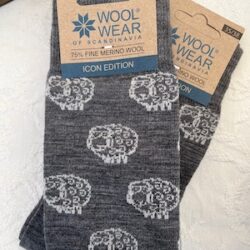 Schaap - sokken Merinowol - grijs