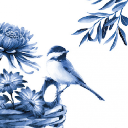 servetten Ambiente - Blue Bird