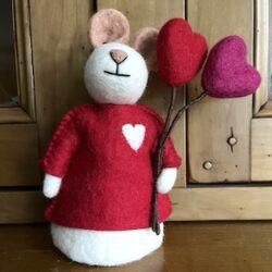 muis met hartjes