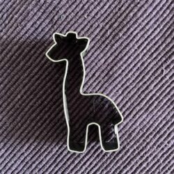 giraffe - uitsteekvormpje